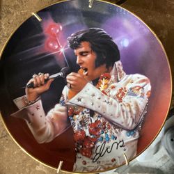 Elvis Collectible Plate 