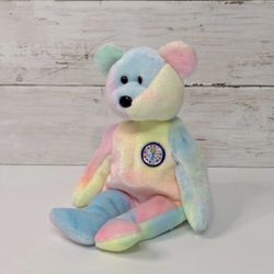 Ty Beanie Babies Birthday Bear-RETIRED