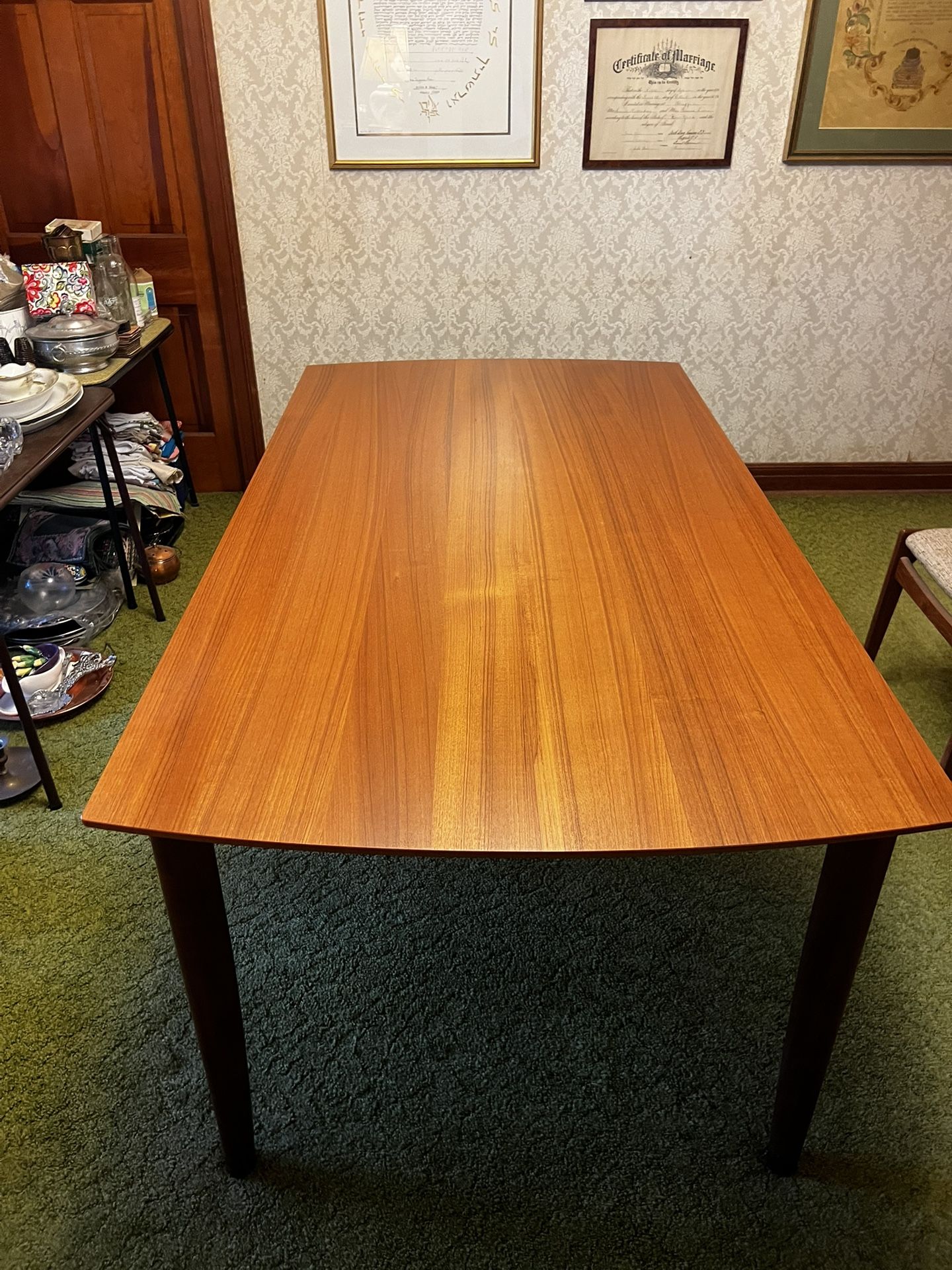 Teak Danish Dining Table