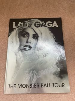 Lady Gaga Tour Programme and bag