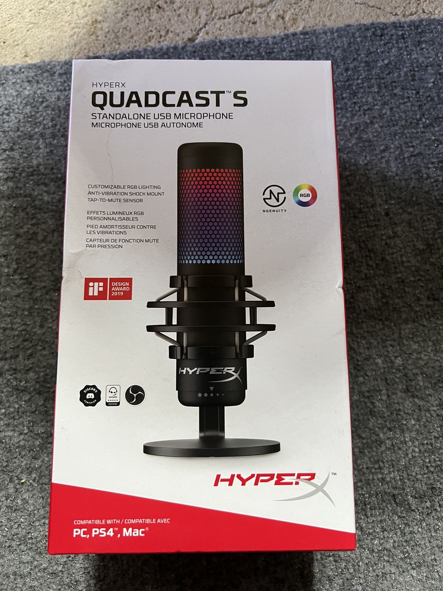 Quadcast S Microphone 