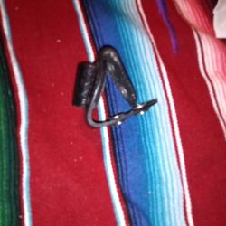 Security Item Leather Holster For A Small Flashlight. No Flashlight No Flashlight.