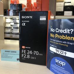 Sony 24-70mm F2.8 GMII SONY