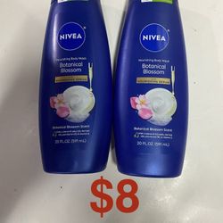 Nivea Botanical Blossom Body Wash Set