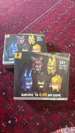Survive ’Til 6:00 AM Game Building Block Set – 988 Pieces