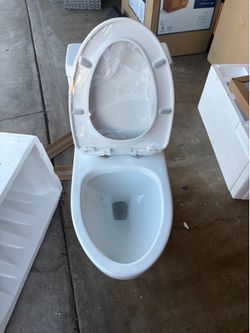 Swiss Madison one piece elongated toilet