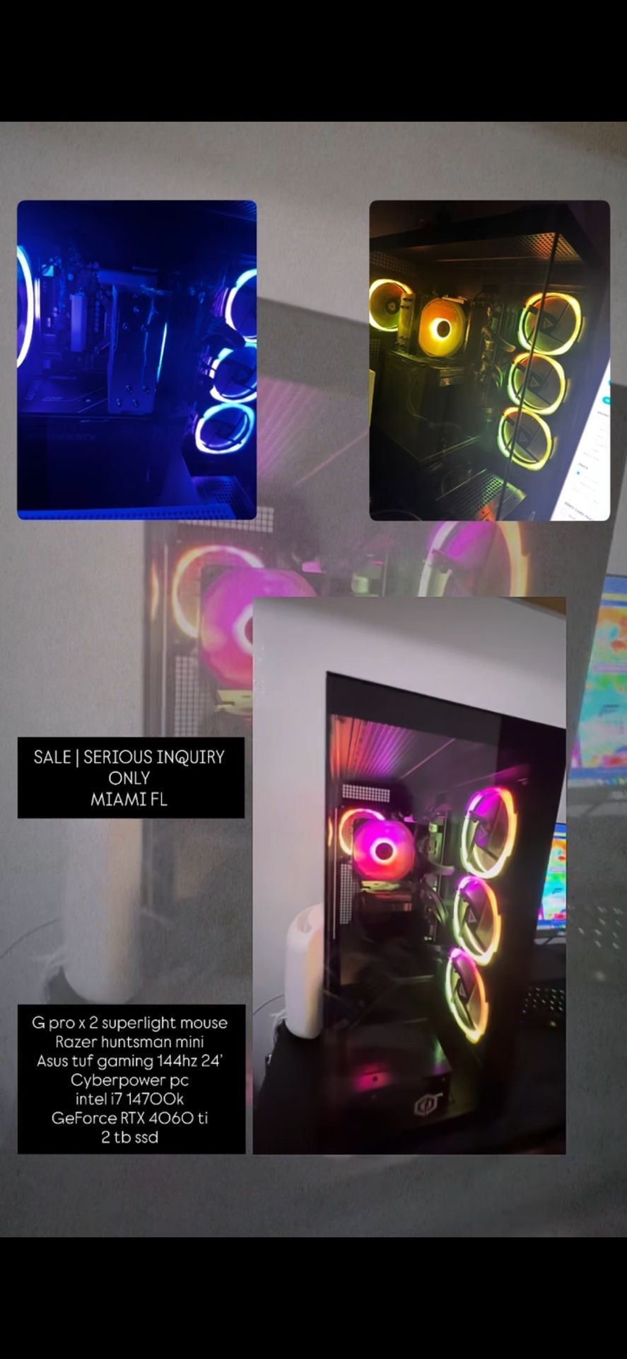 Full Gaming Pc Setup