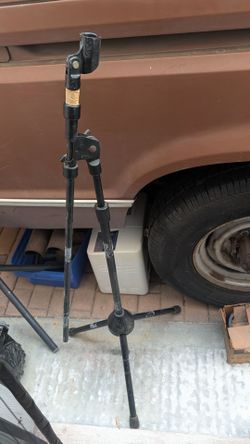 Vintage microphone stand