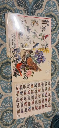 1982 State birds and flowers stamps
