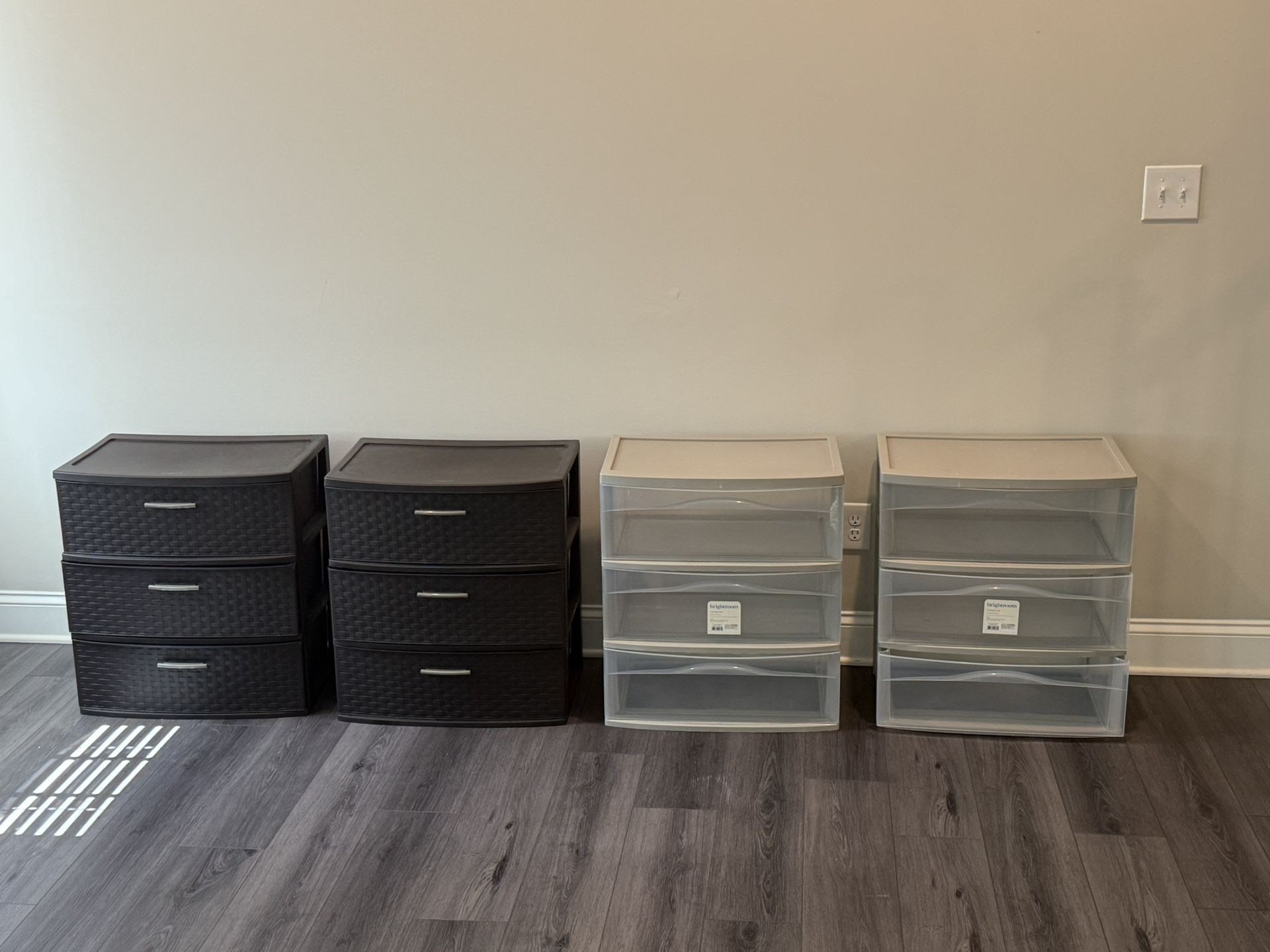 Plastic Storage Drawers
