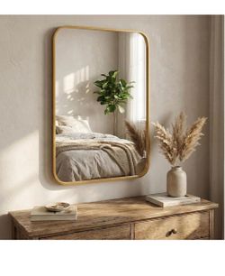 Gold Matal Mirror 24X36 New!!