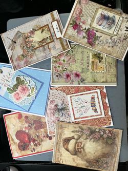 Custom hand made greeting cards