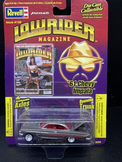 61 Chevy Impala Lowrider Magazine Revell Vintage