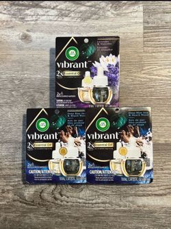Airwick Vibrant Essential Oils $6 Each Pack