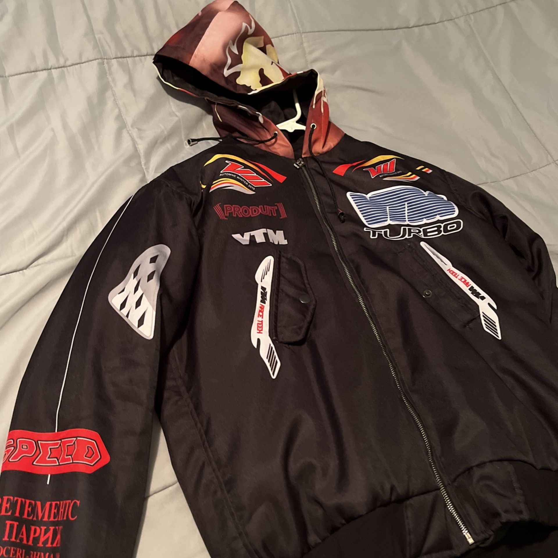 Reversible , Turbo VTM alpha , Racing Jacket , Size Large For Men - Available**