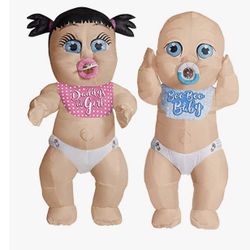 Gender Reveal Giant Babies