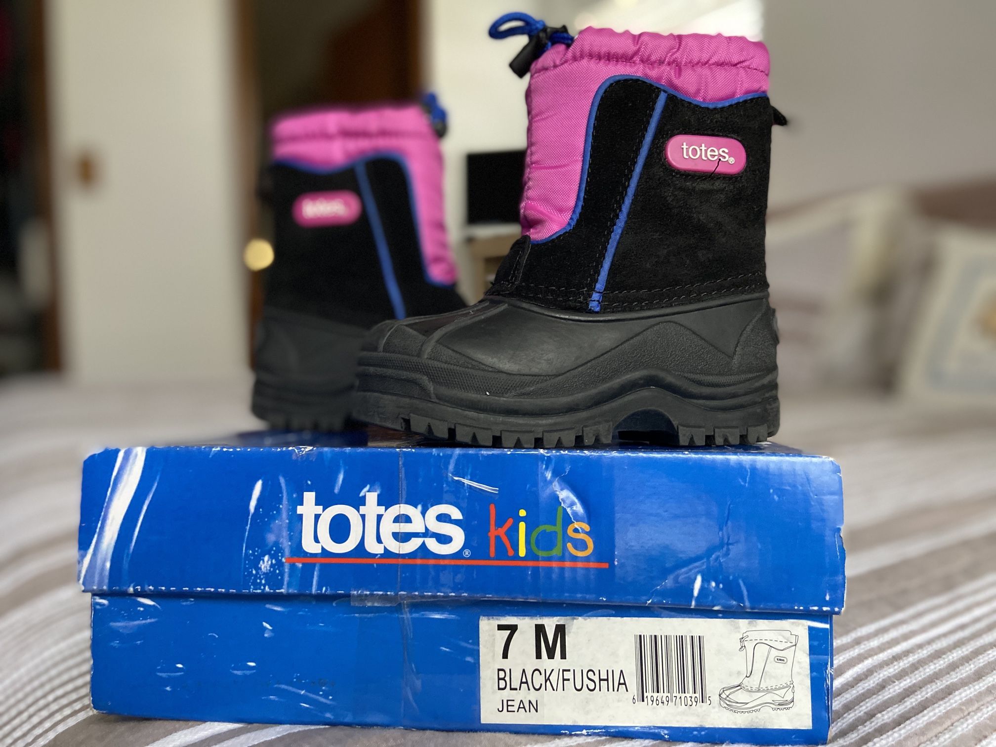 Totes Kids Snow Boots Size 7m