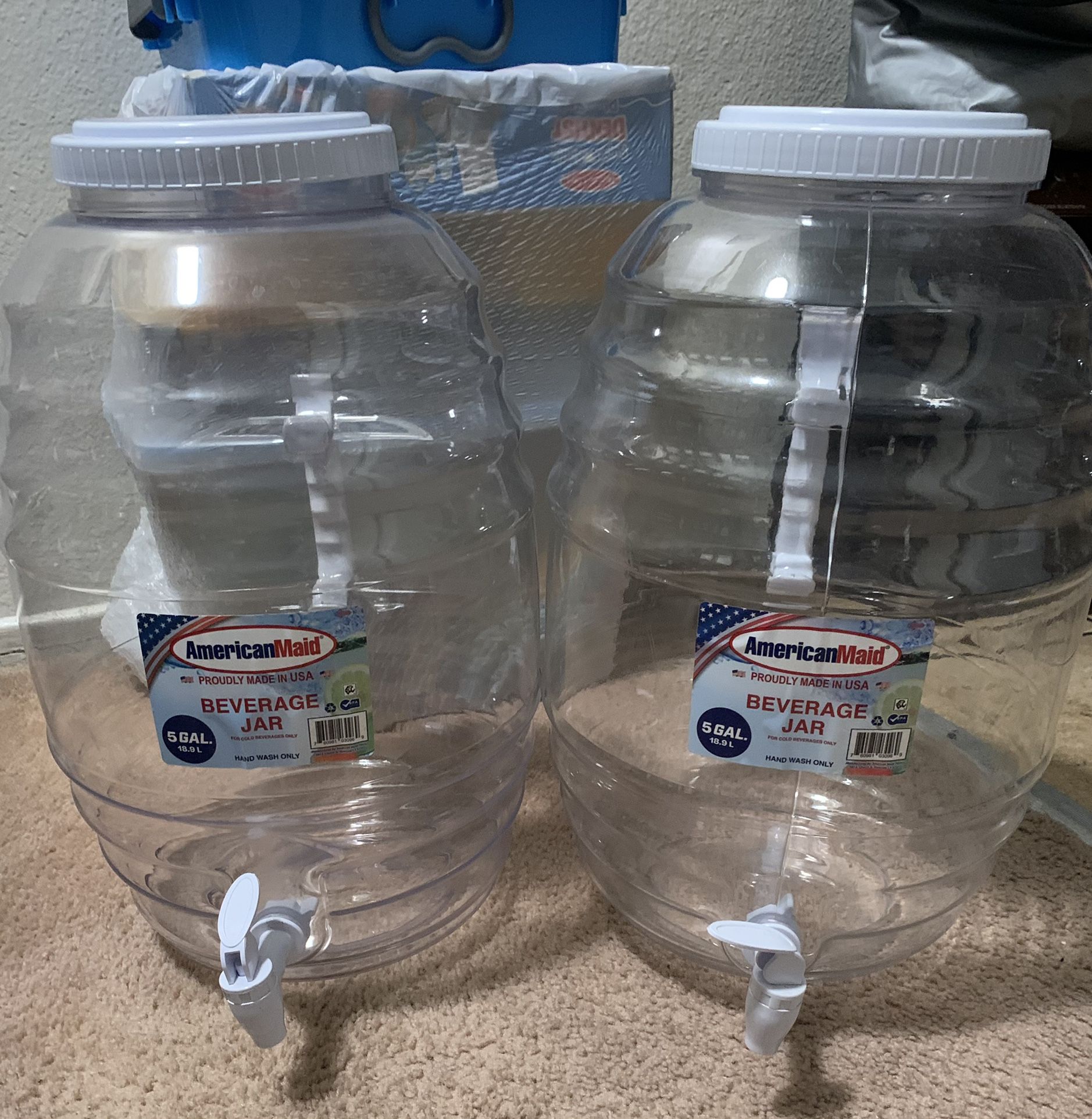 5 Gallon Jugs (New)