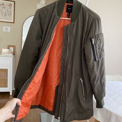 Oversized Bomber Jacket 