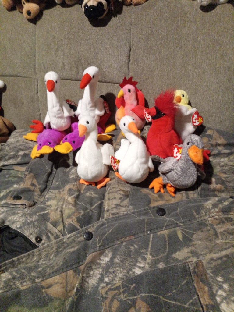 10 Beanie Babies