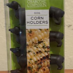 Charcoal Companion Dog Corn Holders Stainless Steel - NEW