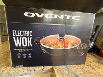 Ovente Electric Wok. New in box