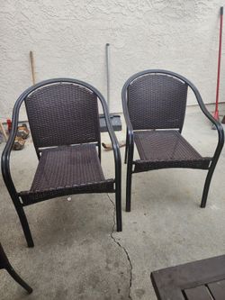 Outdoor Chairs, 3