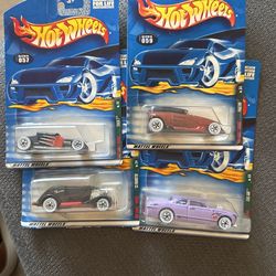 2001 Hot Wheels Rat Rod Series Set Of 4