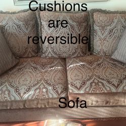 Sofa, Loveseat, Oversized Chair, 2 End Tables, Coffee Table 