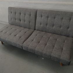 Grey Futon Sofa