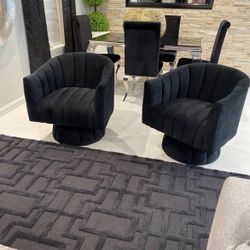 Black Accent Chairs 