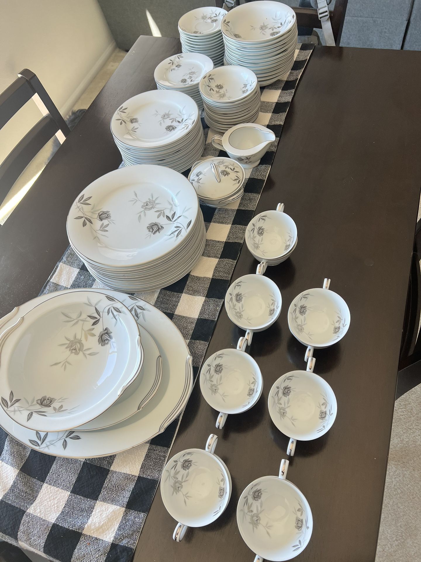 5851 Rosamor Noritake China Set