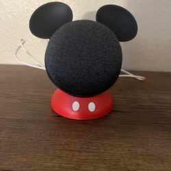 Google Nest Mini With Mickey Mouse Stand