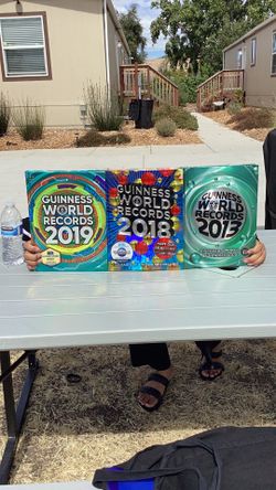 World Guinness World Records Hardcovers 2013, 2018, 2019