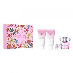 VERSACE - BRIGHT CRYSTAL 4PC SET ( W ) 3.4 OZ