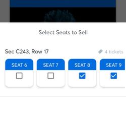 Weeknd Concert Selling two Tickets ,300 Each Obo
