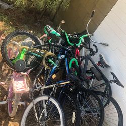 Mountain Bikes, Beach Cruisers, Kid Bikes 