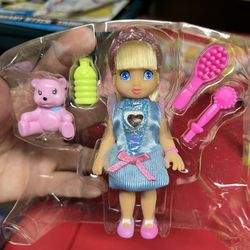 New Doll/accs (heart Lights Up). No Box