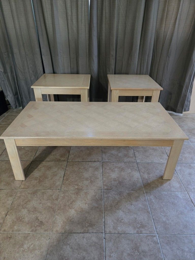 Coffee Table And End Table