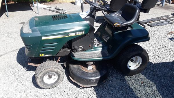 Craftsman Lt1000 Riding Mower >> Craftsman Lt1000 Riding Mower For Sale In Tacoma Wa Offerup Craftsman Lt1000 Riding Mower >> Craftsman Lt1000 Riding Mower For Sale In Tacoma Wa Offerup