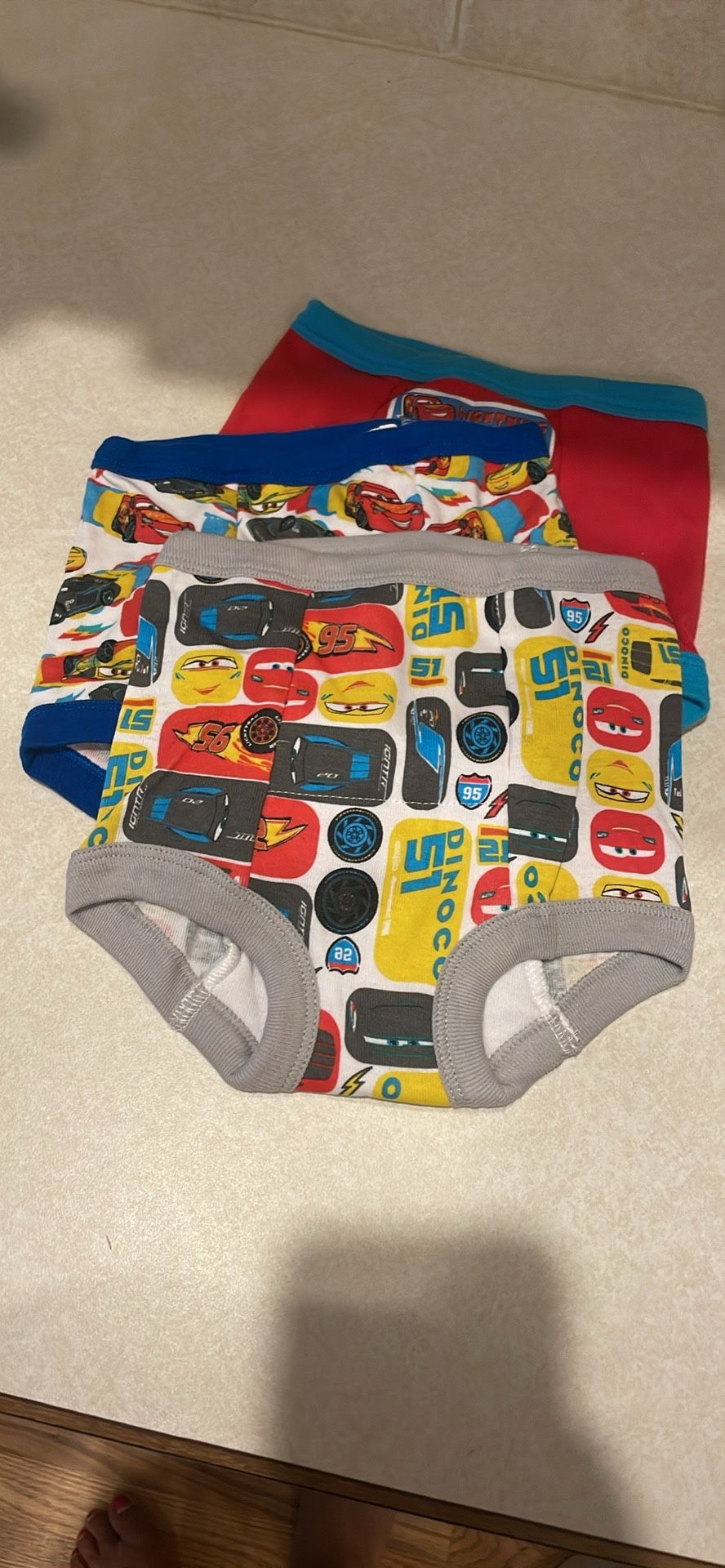 CARS Potty Training Underwear (new)