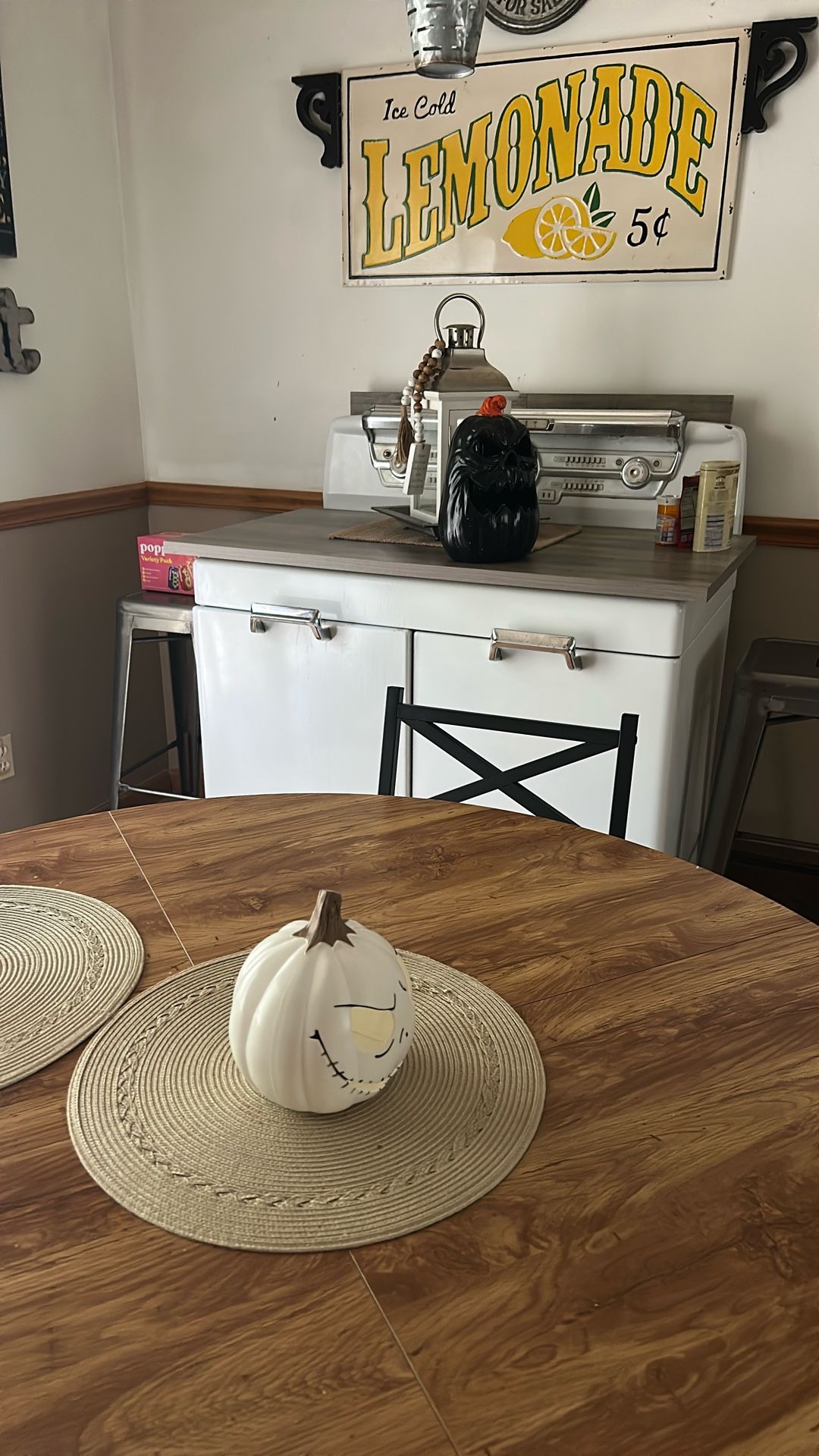 Antique Stove Made Into Island