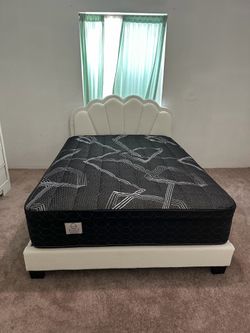 Elite Midnight Pro  full   size mattress pillow top 12”.     New mattress in a plastic sealed  Venta de colchones  ☎️📲call or Tex (213)713-74-89   Ha