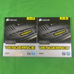Corsair 16GB 4x4 DIMM 1866 MHz DDR3 Memory (CMZ16GX3M4X1866C9)