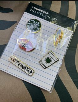 Brand New Starbucks Pins