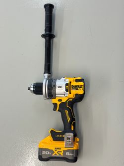 NEW! DeWalt DCD1007 20V XR 1/2” 3-Speed Hammer Drill w/8Ah Battery