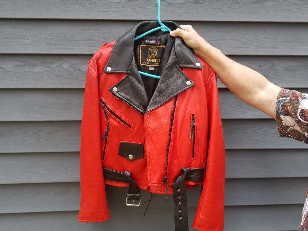 Lady's ins. Motorcycle jacket