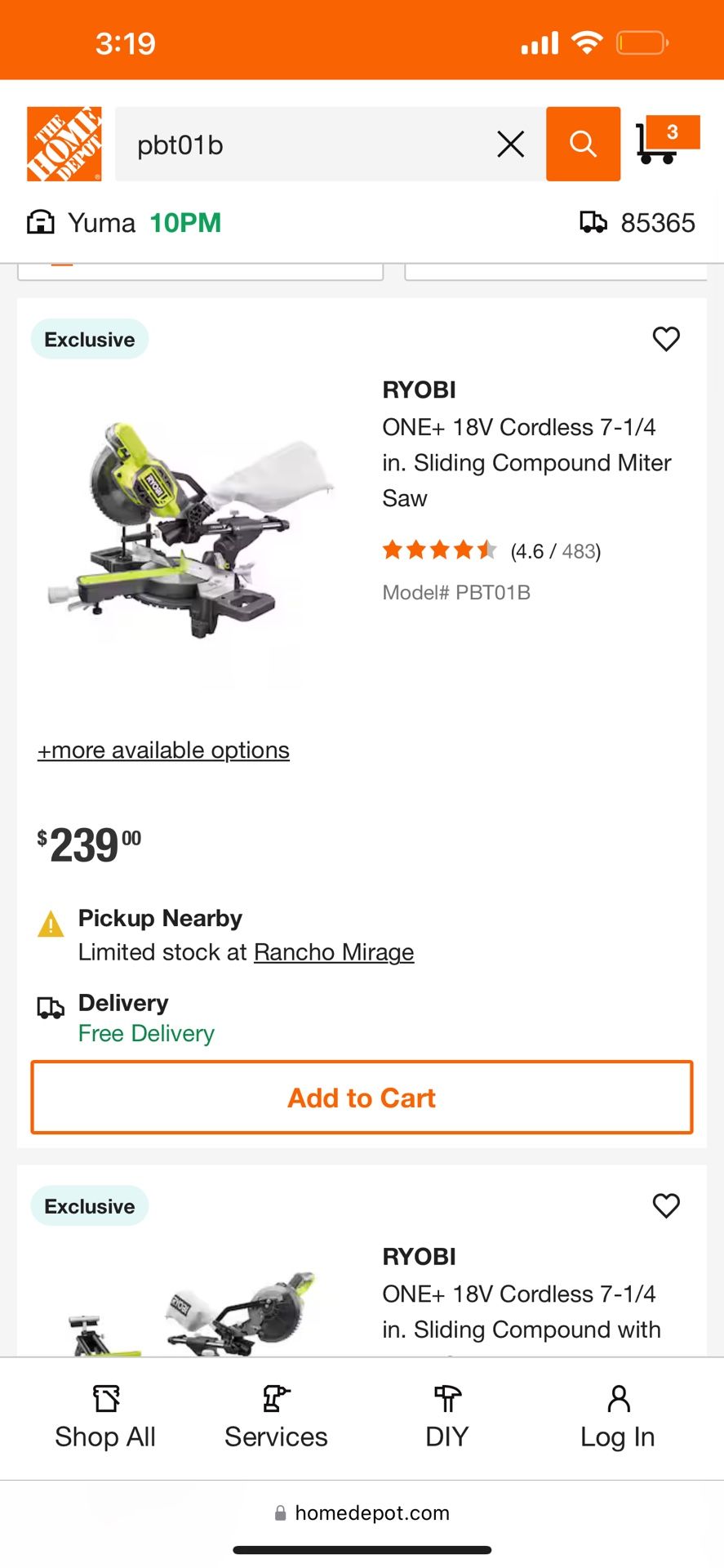 table saw ryobi