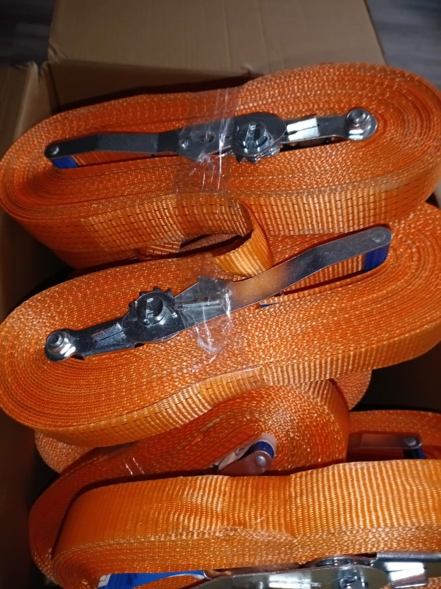 Industrial Ratchet Straps 