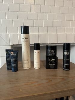 Ecru Hair Styling Bundle Dry Shampoo Styling Spray Texture Thickening Balm